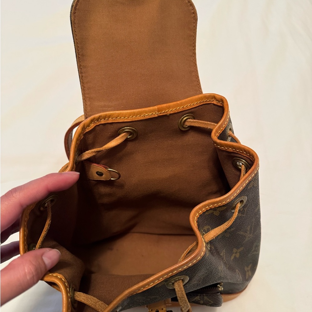 Louis Vuitton Brown and Tan Monogram Backpack - Picture 7 of 16